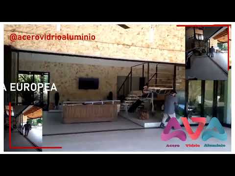 Puerta plegable línea europea San Jerónimo