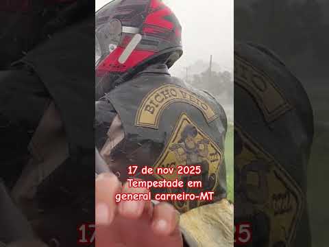 Ventania Nos Impediu de seguir viagem #matogrosso #Tempestade
