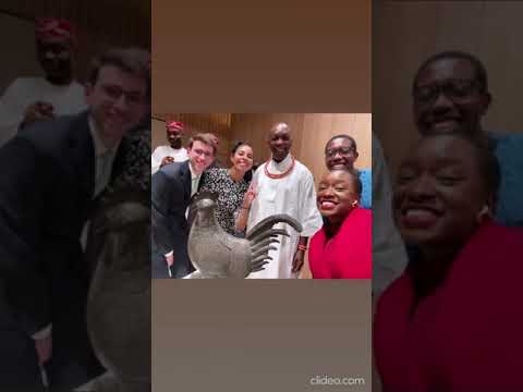 Okukor -  Jesus College returns a sculpture of a cockerel taken by British troops in 1897