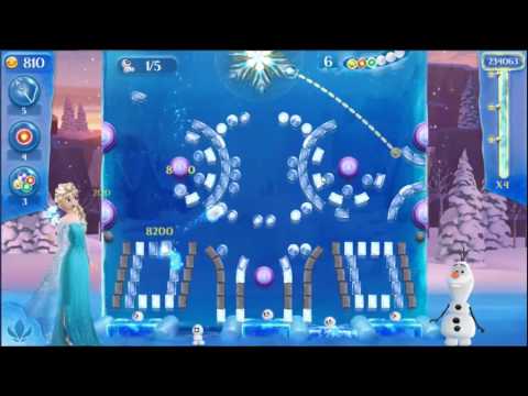 Frozen Free Fall: Icy Shot Level 122 - NO BOOSTERS ☃☃☃