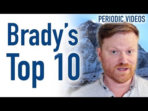 Brady's Top 10 - Periodic Table of Videos