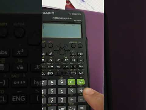 How to reset my calculator 💯comment réinitialiser ma calculatrice