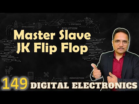 Master Slave JK Flip Flop Circuit Working and Waveforms Digital Electronics JKFlipFlop