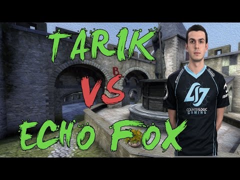 CSGO: POV CLG tarik vs ECHO FOX (25/13) cobblestone @ ECS Season 1