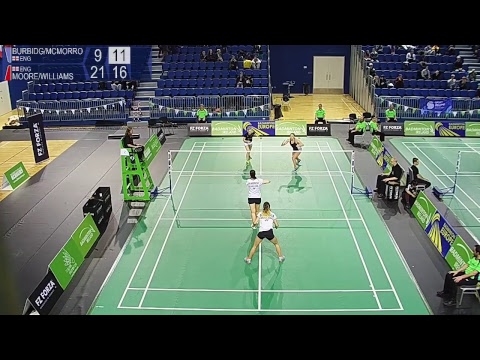 BURBIDGE/MCMORROW (ENG) vs MOORE/WILLIAMS (ENG) - FZ Forza Irish Open 2017 - WD SF