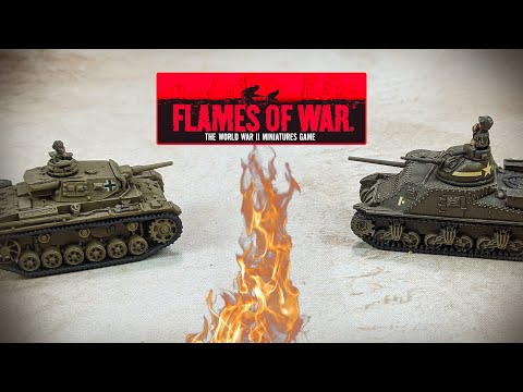 Flames of War Battle Report! Midwar showdown. US Armored vs. Afrika Korps! Legit!