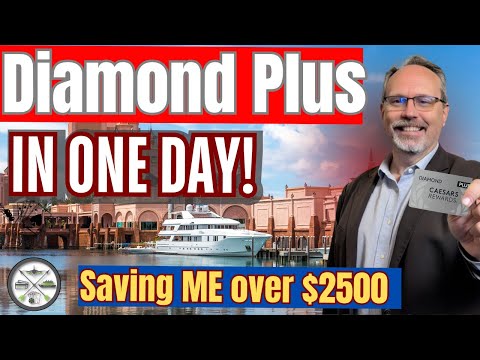 How to Earn Caesars Diamond Plus Status Fast | Perks & Daily Bonuses