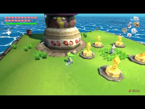 Let's Play The Legend of Zelda: Wind Waker HD- Episode 067- Quietly Collecting the Triforce