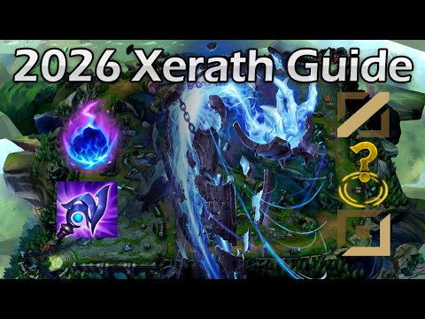 HOW TO PLAY XERATH IN 2026(Runes, Items and Lanes)