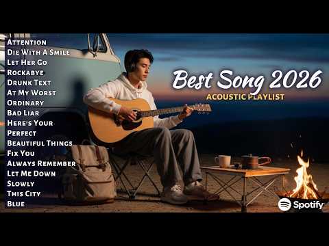 🎶 Best Acoustic Cover Songs 2026 | Relaxing & Positive Vibes – Spotify Trending Hits