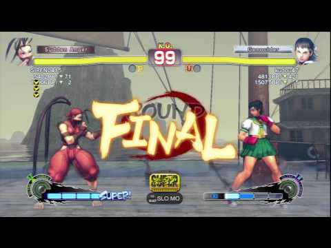 SIREN0415 (Ibuki) Vs kudou47 (Sakura) SSF4 AE Ranked Matches - PSN