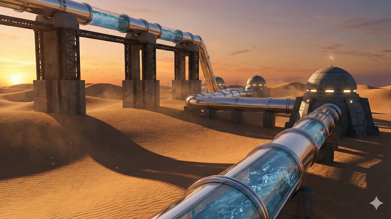 How The Insane Engineering of Saudi Arabia built 3,000-Mile Water System