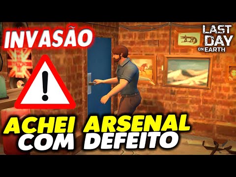 ACHEI UM ARSENAL COM DEFEITO NA INVASÃO - Last Day On Earth