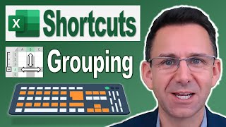 Best Excel Shortcut Keys: Grouping Rows or Columns with Expand and Collapse Buttons