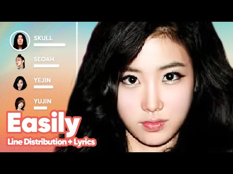 Brave Girls - Easily (Line Distribution + Lyrics Karaoke) PATREON REQUESTED