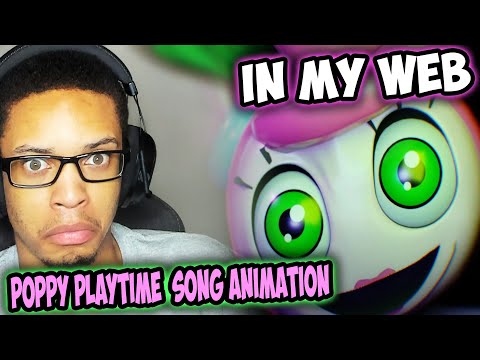 Poppy Playtime Chapter 2 SONG ANIMATION "In My Web" | Rockit Music & Or3O (Mommy Long Legs) REACTION