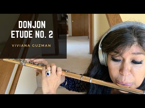 Donjon Flute Etudes No. 2 Serenade from 8 Etudes de Salon
