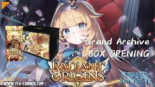I PULLED 2 ULTRA RARES In ONE BOX?! Grand Archive Radiant Origins First Edition Box Opening