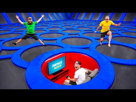7 Days Living In a Trampoline Park