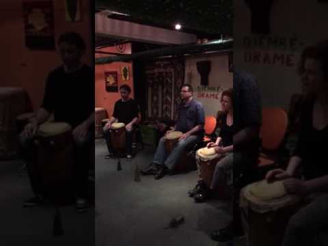 Togolese Percussion workshop Koko Lawson in Amsterdam