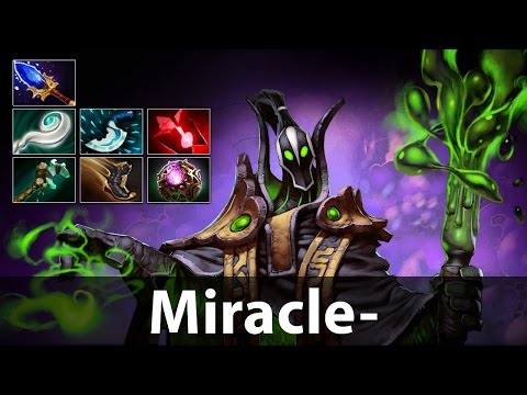 Miracle  8k MMR Rubick Gameplay