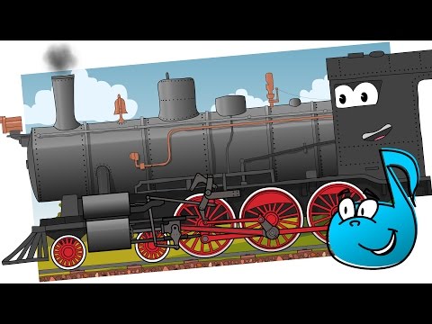 Śmiga LOKOMOTYWA || NutkoSfera || Piosenki DLA DZIECI