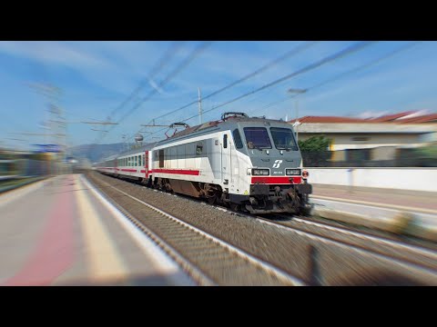 [4K] un FULMINE - INTERCITY 584 in transito a Sesto Fiorentino!