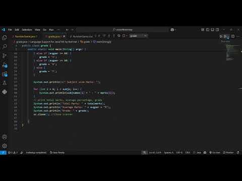 Student Grade Calculator Using Java Java Project Codsoft Intership Java Developer Intership