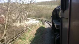 preview picture of video 'Behind 76079 on the NYMR Pickering-Grosmont.  Part One.'