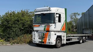 Camion plateau Renault MAGNUM 520 Euro 5 - Open flatbed - Lift axle | Image 4 - Autoline