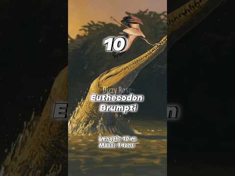 Top 10 Biggest Extinct Crocodilians #dinosaur #crocodile #paleontology #animals #top10 #viral #fyp
