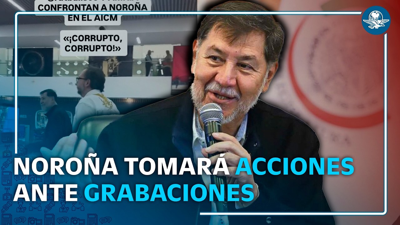 Noroña grabará y exhibirá a quienes lo confronten en lugares públicos; mostrará su versión