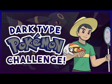 DARK TYPE POKEMON CHALLENGE! Pokemon Quiz with aDrive!