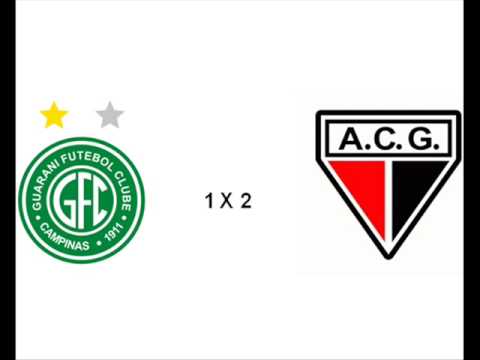 GUARANI 1 X 3 ATLÉTICO GO BRASILEIRÃO SÉRIE B 2009 1º TURNO