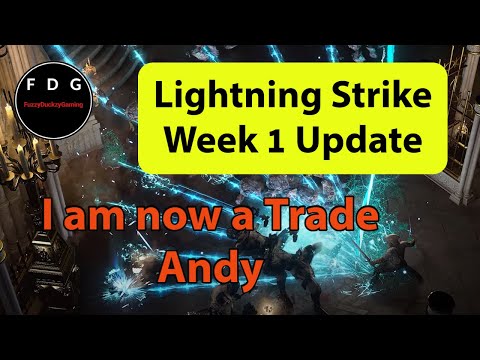 Lightning Strike Raider Week 1 Update - I migrated to trade - POE 3.19