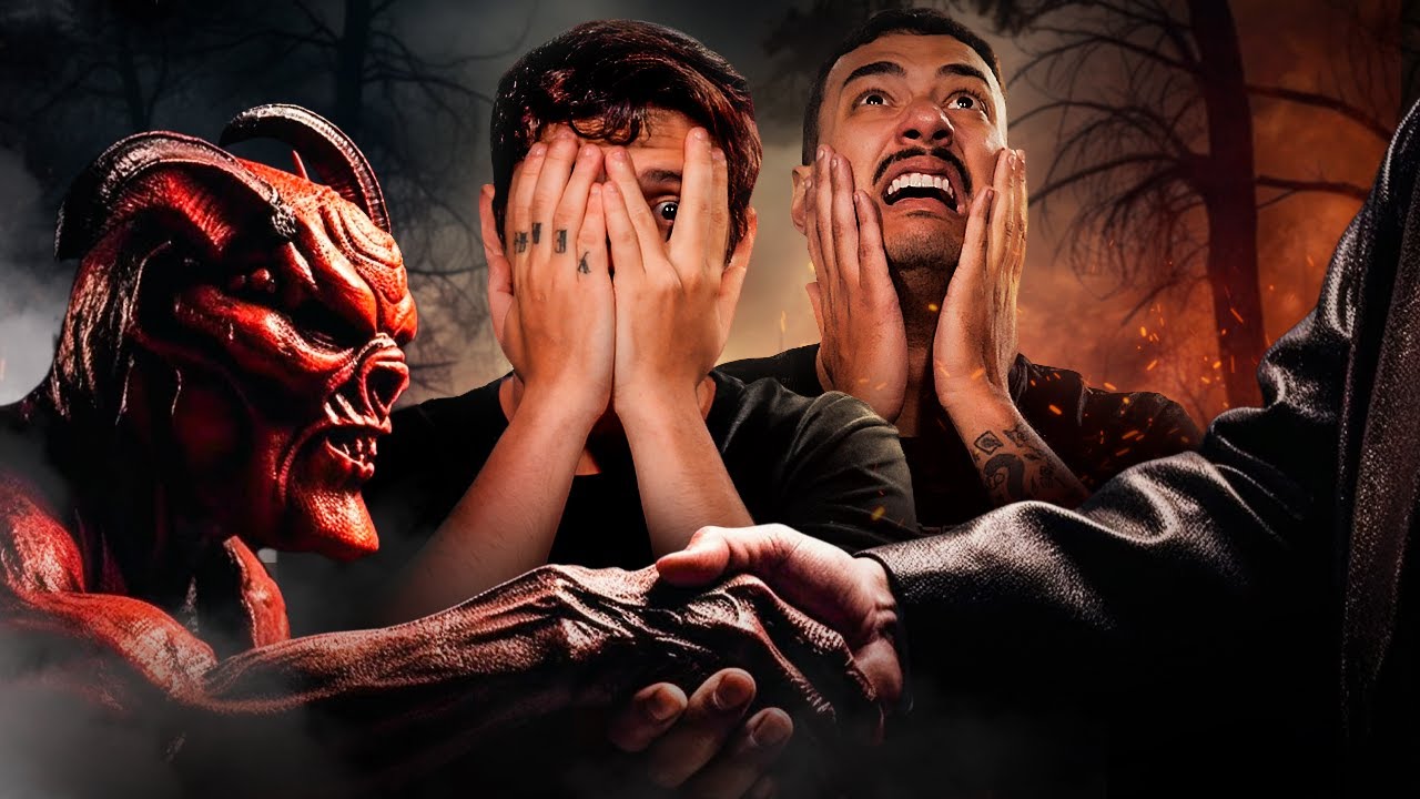 O HOMEM que fez o PACTO com o DIABO - 5 PESSOAS que tiveram CONTATO COM O CAPETA