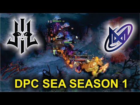 NIGMA GALAXY vs LILGUN - DPC SEA Tour 1: Division 2 Dota 2 Highlights