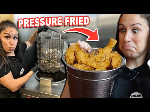 16L Commercial Electric Pressure Fryer - Stainless Steel Countertop Fryer for Fried Chicken, French Fries, and More - High Efficiency, Easy to Use, Ideal for Restaurants video review thumbnail