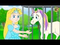 Who Will Save The Unicorn ‍ ️ Fairy Tales Stories KONDOSAN