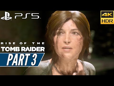 RISE OF THE TOMB RAIDER (PS5) Walkthrough Gameplay 4K [PART 3] SOVIET INSTALLATION - No Commentary