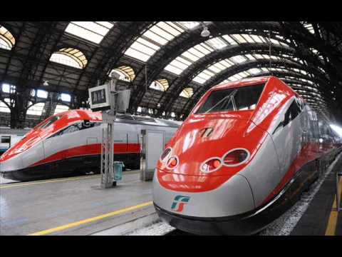 Annuncio Frecciarossa 9622 a Milano Centrale
