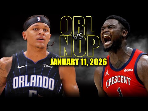 Orlando Magic vs New Orleans Pelicans Full Game Highlights – January 11, 2026 | NBA Season