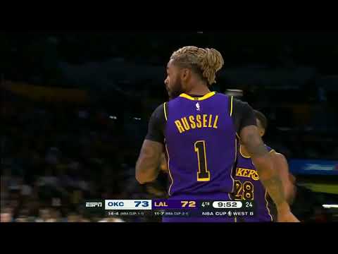 D'Angelo Russell vs. Oklahoma City Thunder | November 29, 2024