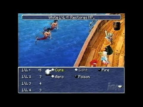 Final Fantasy III Nintendo DS Clip - Ocean