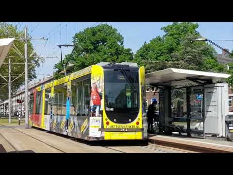 Vier RET Trams te Groene Hilledijk Rotterdam