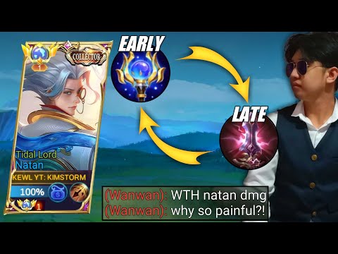 NATAN NEW BROKEN FIRST ITEM TO DOMINATE EASILY IN LATE GAME 🔥