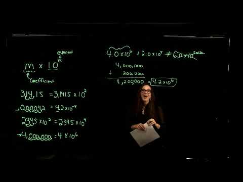 Week 1 PHY 221 - Scientific Notation