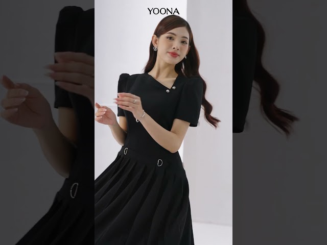 NH10X106- Đầm twill silk