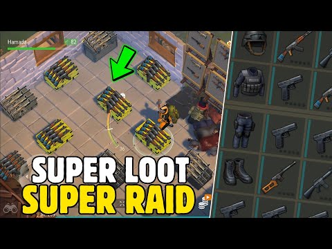 I GOT A MASSIVE LOOT FROM THIS BASE! SUPER RAID! Last Day On Earth Survival