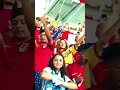 A man in a red jersey  #WorldCup#celebration#fanexperience#stadium#nationalpride#crowdenergy#sports